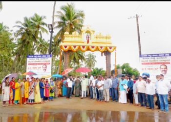 ಮಲ್ಪೆ ಹಿಂದೂ ರುದ್ರಭೂಮಿದ ಸ್ವಾಗತ ಗೋಪುರ ಉದಿಪನ