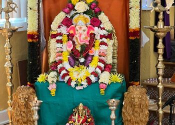 ಅಮೆರಿಕಾಡ್ ಗಣೇಶಗ್ ಚೌತಿಪೂಜೆ..