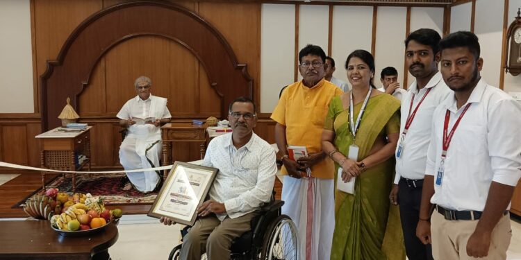 ಸೇವಾಭಾರತಿ ಸಮಿತಿಡ್ದ್ ಖಾವಂದೆರೆನ ಭೇಟಿ..