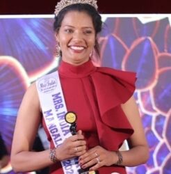 Mrs India karnataka-manglore winner ಕಿನ್ನಿಗೋಳಿದ ಬಬಿತಾ ನರೇಶ್ …