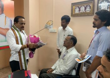 ಶಾಸಕೆ ಅಶೋಕ್ ಕುಮಾರ್ ರೈಕುಲೆಗ್ ಮನವಿ ಕೊರಿನ ಸೇವಾಭಾರತಿ ತಂಡ..
