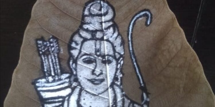 ಅಶ್ವಥ ಇರೆಟ್ ಮೂಡ್ದ್ ಬತ್ತಿನ ರಾಮನ ಚಿತ್ರ.