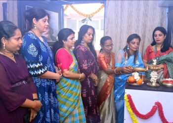 Bliss salon opening ceremony