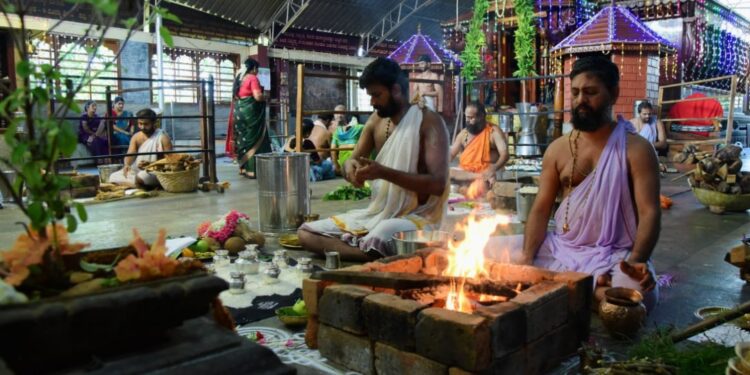 ಶ್ರೀ ದುರ್ಗಾ ಆದಿಶಕ್ತಿ ಕ್ಷೇತ್ರಡ್ ಸ್ನಪನ ಕಲಶಾಭಿಷೇಕ ಸಂಪನ್ನ
