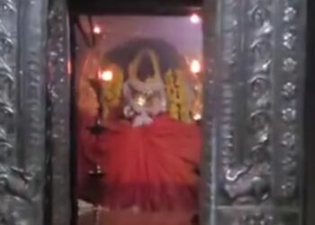 ಕಮಲಶಿಲೆ ದೇವಿಗ್ ಪ್ರಕ್ರತಿದಾಭಿಷೇಕ.