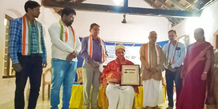 ಜನಾರ್ದನ ಅಡಿಗೆರೆಗ್ ಗೌರವಾಭಿನಂದನೆ