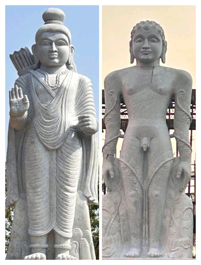 ಶ್ರೀರಾಮ, ಬಾಹುಬಲಿ ಪ್ರತಿಷ್ಠೆ.