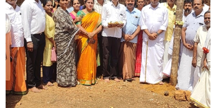 ರುದ್ರ ಯಾಗದ ದೊಂಪ ಮುಹೂರ್ತ