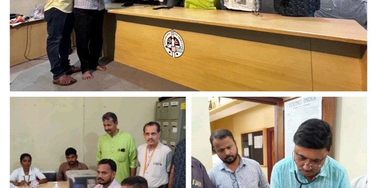 ಪತ್ರಕರ್ತೆರೆಗ್ ಆರೋಗ್ಯ ಶಿಬಿರ