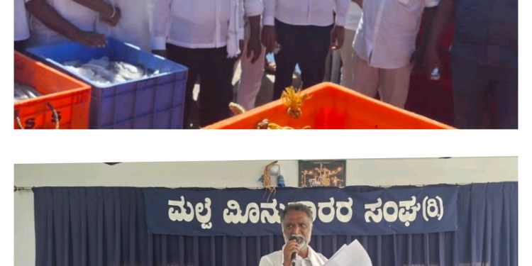 ಮಲ್ಪೆ ಡ್ ಮೀನುಗಾರಿಕಾ ಸಚಿವೆರೆನ ಭೇಟಿ.